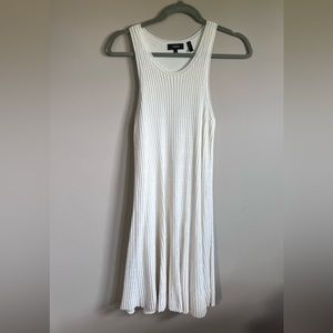 Theory white dress.